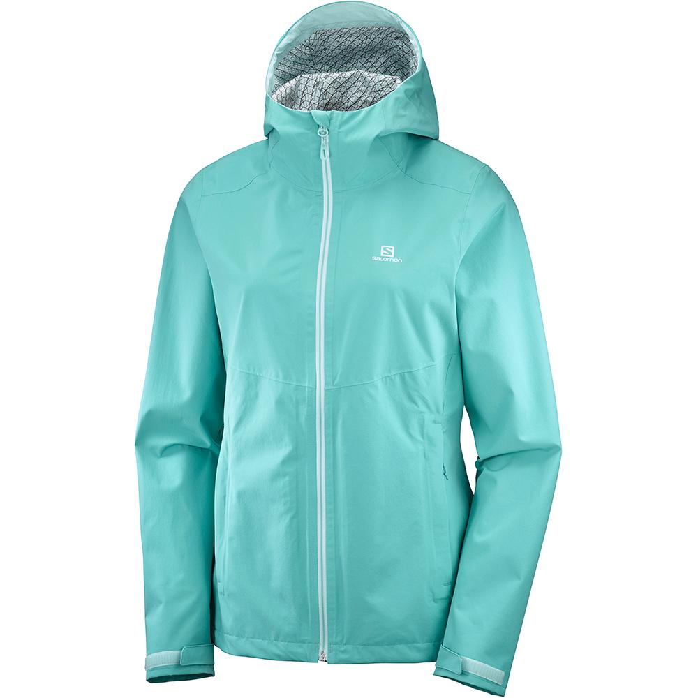 SALOMON LA COTE FLEX 2.5L JKT W Philippines - Women's Jackets - Turquoise | 296087-VUR